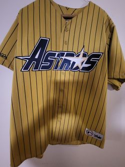 Custom Black and Gold Astros Peña Jersey Women’s Small for Sale in Houston,  TX - OfferUp