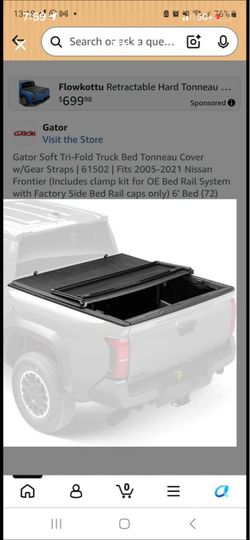 Bed cover Nissan frontier