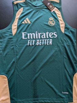 Real Madrid sleeveless soccer jersey