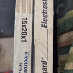 Electrostatic Air Filters 15x20x1