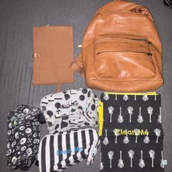 Honest Co Diaper Backpack + Packing Pouches
