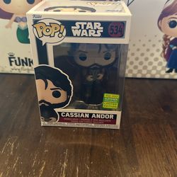 Star Wars CASSIAN ANDOR Funko # (contact info removed) Summer Convention