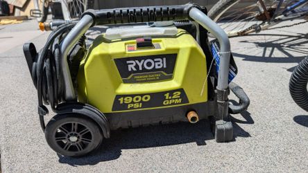 Electric pressure washer, Ryobi 1900 psi