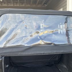 Jk Jeep Soft Top Side & Back Window PANELS ONLY