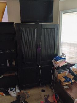 Black cabinet