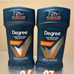 Degree Deodorant. 