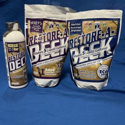 NEW Stain Stripper, Thickening Gel, Brightener for Wood Fences/Decks