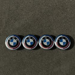 bmw 50th anniversary center caps
