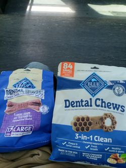 New Blue Buffalo Dental Cleaning Bones
