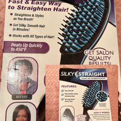Silky Straight Hair Brush