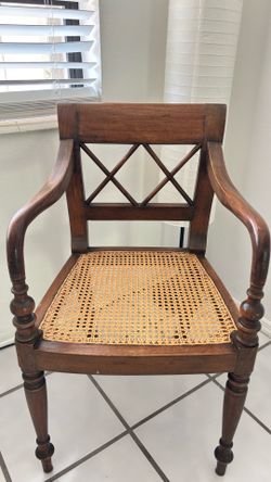 2 Vintage Chairs — High Quality and Sturdy. We can provide delivery with our vehicle. MADE IN INDONESIA