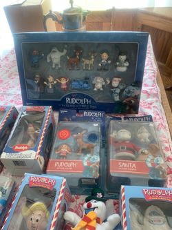 Rudolph the red nose reindeer items