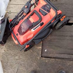 Used Black And Decker Mower 