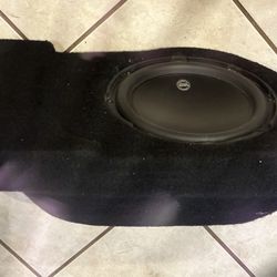 I Have A Like New Condition 10” W3 Sub Woofer In A Dodge Ram Under Rear Seat Set Up 