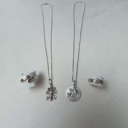 925 Silver Religious Jewelry EACH SET $50