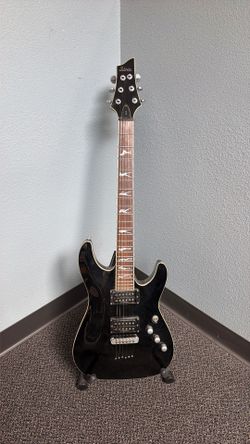 Schecter XXX Dancer Inlays with Humbuckers and String Through