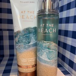 🏖️ NEW!! Bath & Body Works At The Beach Body Care Set
