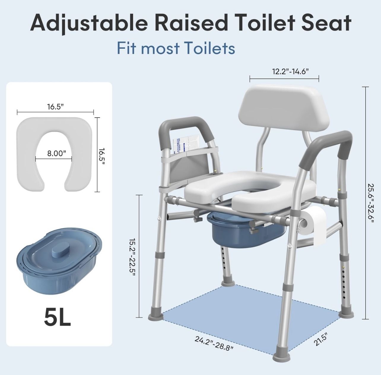 Adjustable Toilet Seat