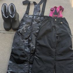 Kids - Snow Pants and Boots