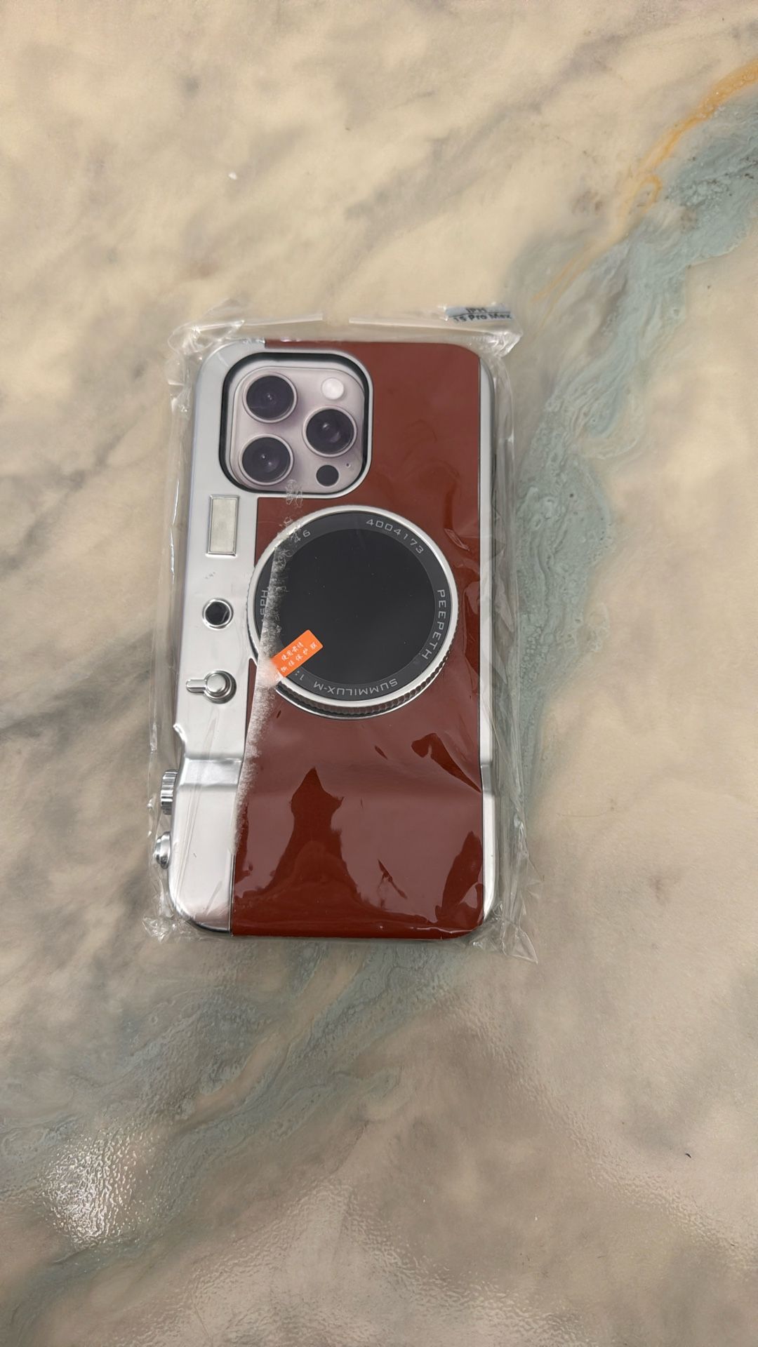 Retro Camera iPhone 15 Max Pro Cover