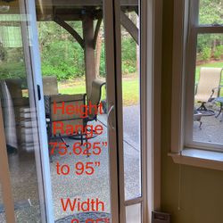 Sliding Glass Dog Door