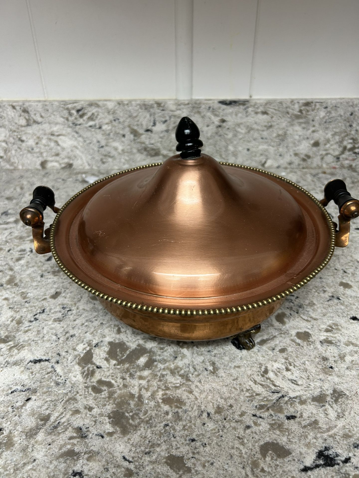 vintage Copper chafing dish