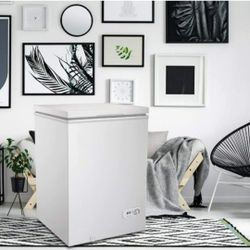 3.5 Cu Ft Freezer Chest In White Or Black