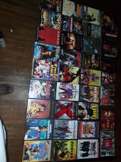 Movies ....5.00 each for single COLLECTOR OF 4 15.00$ ... TAKE ALL FOR 200.00$