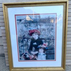 THE MUSEUM SHOP ARTWORK - PIERE AUGUST RENOIR - FRAME / MATTED PRINT 20"×17"