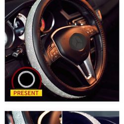 Bling Steering Wheel Cover 15"
