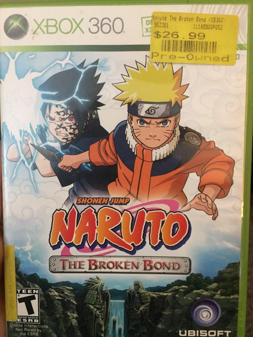Naruto The Broken Bond Xbox 360 Game For Sale In Lake In The Hills Il Offerup