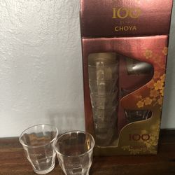 Choya Glasses In Decorative Box, Set Of 8