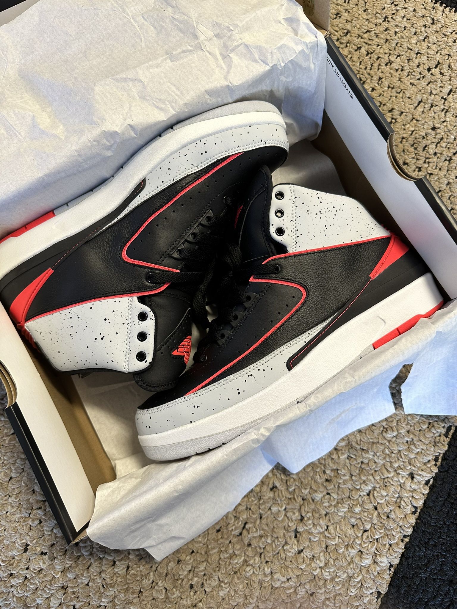 Nike Jordan Infrared 2 size 8.5 Men’s Retro