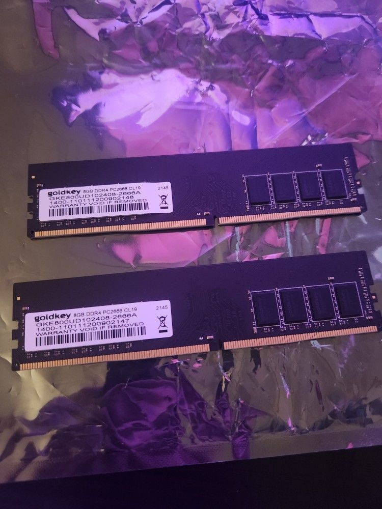 Goldkey 8gb X 2 Ram
