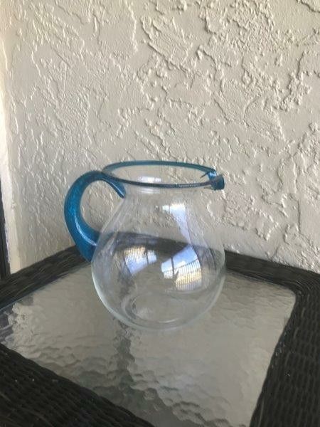 Large acrylic pitcher