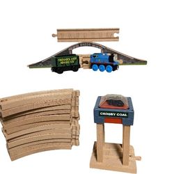 Thomas the Train wooden train Crosby Coal lot.