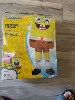 SpongeBob Halloween costume adult size