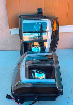 08-10 Ford F250 F350 F450 F550 Super Duty Headlights Luces Micas Calaveras Faros Faroles Focos Headlamps