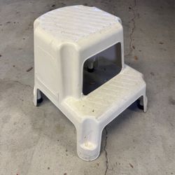 Step Stool Chair Kitchen Garage