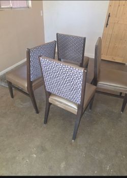 4 chairs