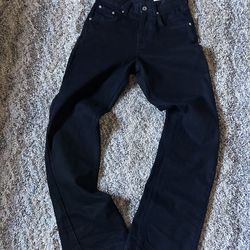 black flared zara jeans