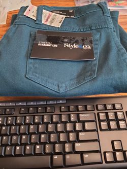 Style&Co jeans,New 10P,green