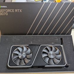 RTX 3070 FE Founder's Edition Nvidia 8GB Gpu Graphics Card
