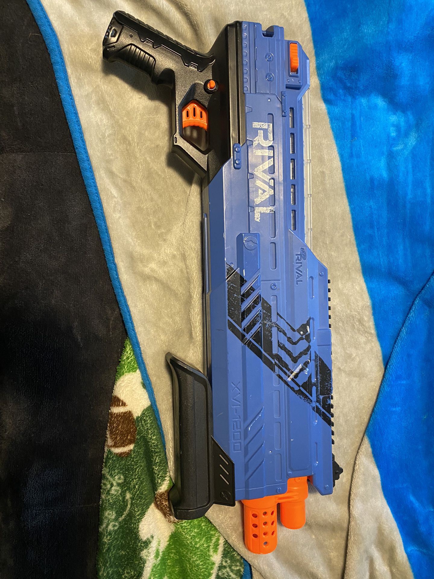 Rival Blue Nerf Gun