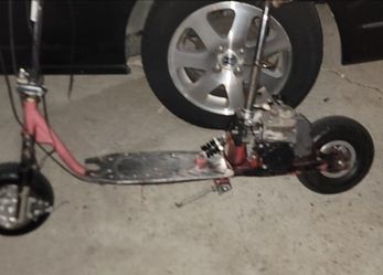 Gas scooter