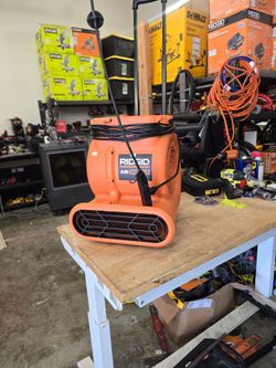 RIDGID Air Mover panchos tools
