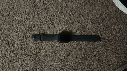Black Apple watch S3