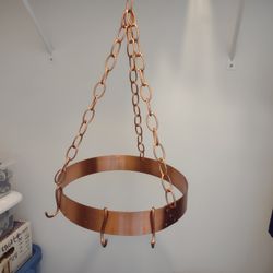 Copper Clad Pot Rack