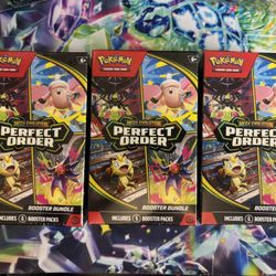 3 Perfect Order booster Bundles 