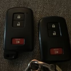 Key fog Toyota Tacoma